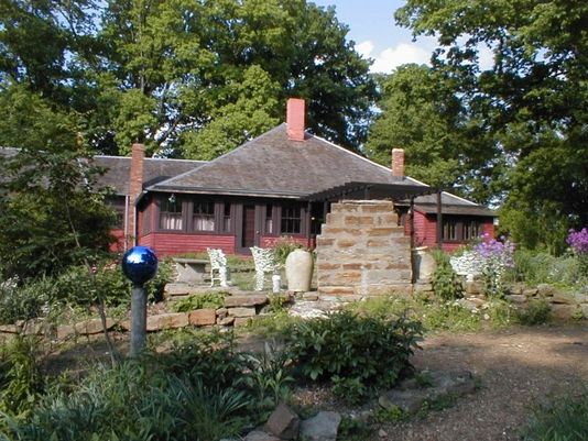 House of the Singing Winds, T. C. Steele State Memorial Site, Brown County, Indiana http://www.tcsteele.org/plan-your-visit/