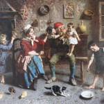 Zampighi Peasant Family_