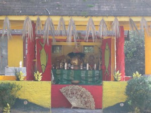 A shrine for the orisha, Oshun