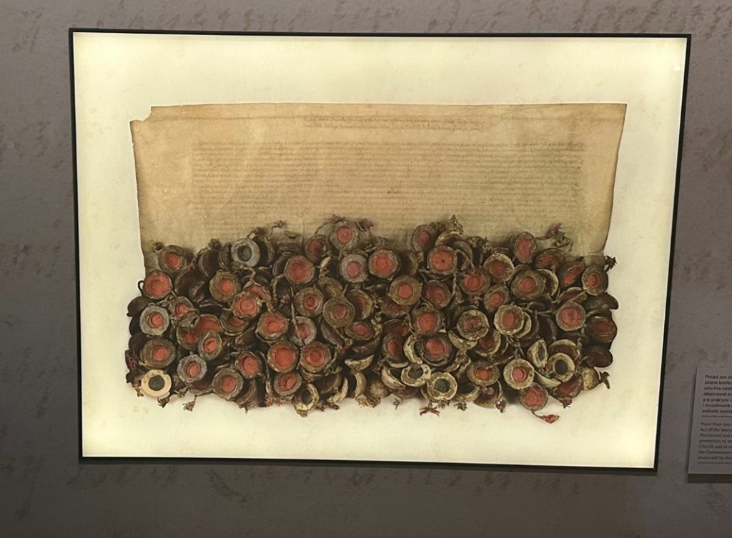 Act of Warsaw signed on 28 January 1573